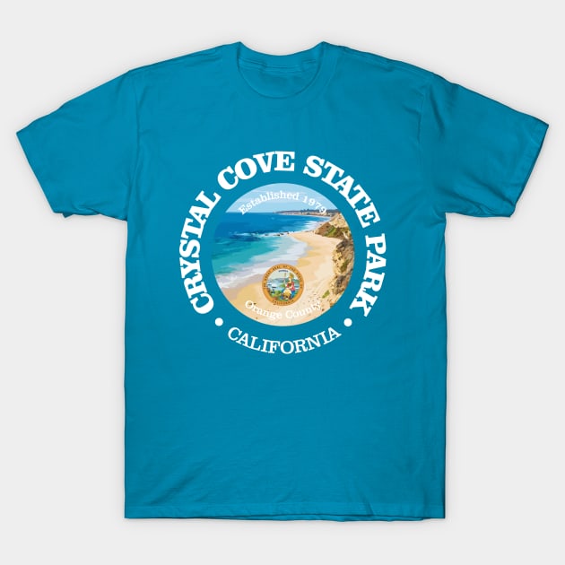 Crystal Cove State Park (SP) T-Shirt by grayrider